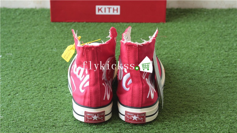 Kith x Coca-Cola x Converse Chuck Taylor All Star 70 Red